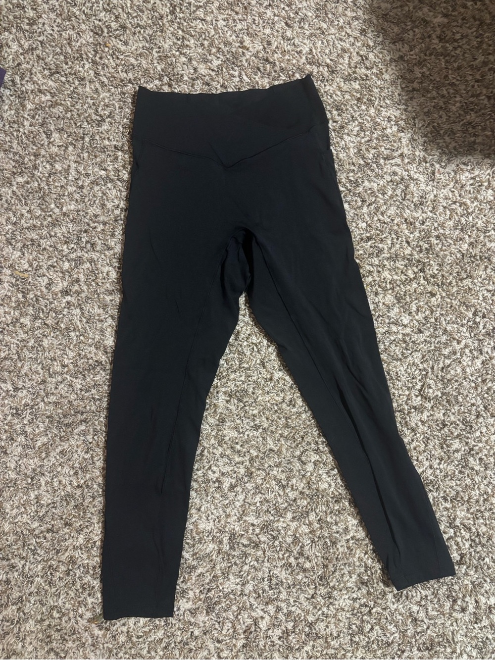 HALARA Black V-Waist Leggings